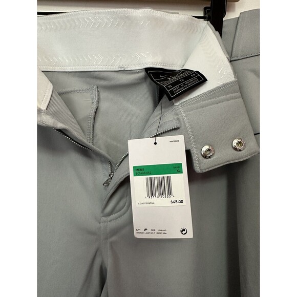 Size XL Mens Nike Baseball Pants Gray Team Engineered BQ5488-052 NEW - Picture 3 of 3